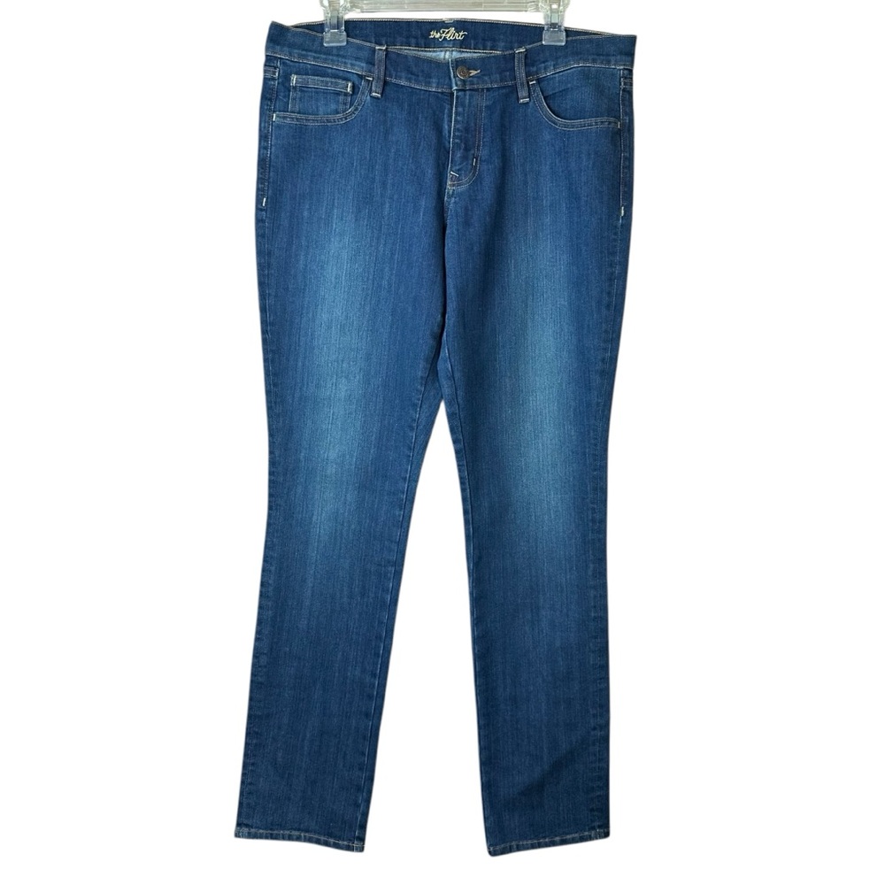 Old Navy The Flirt Denim Straight Leg Jeans Women Sz 12